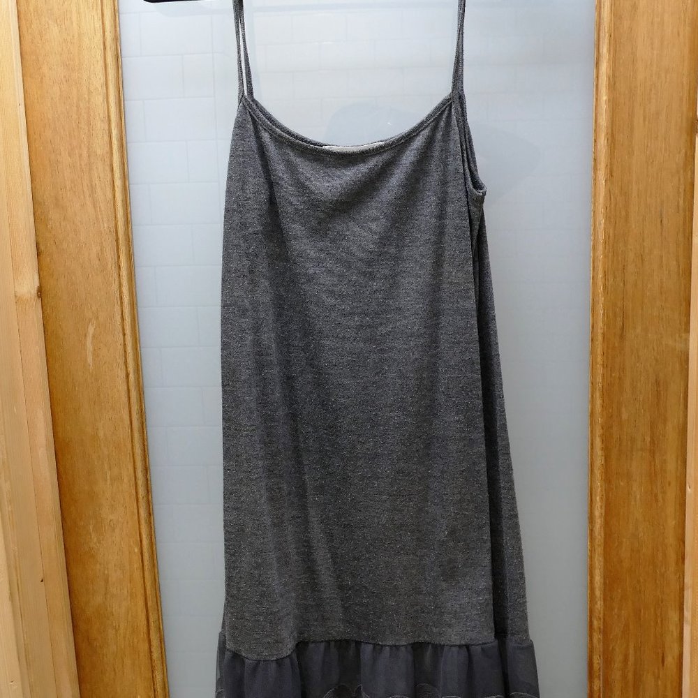 O2 Collection Gray Lace Trim Slip Size M - Picture 3 of 8